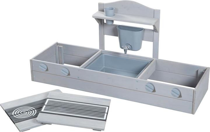 Image du produit Roba 2 in 1 Balkonsandkasten mit Matschküche