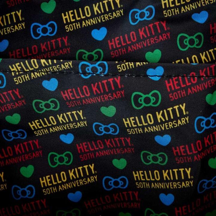 Produktbild Loungefly Hello Kitty by Mini-Rucksack 50th Anniversary AOP