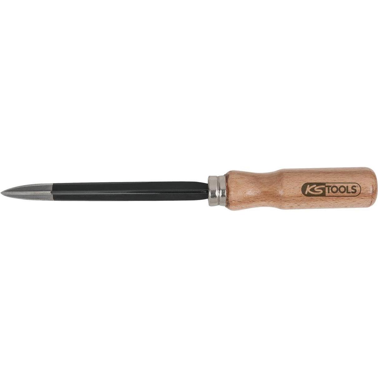 KS Tools, Raspel + Feile, Dreikant-Hohlschaber, 270mm (270 mm)