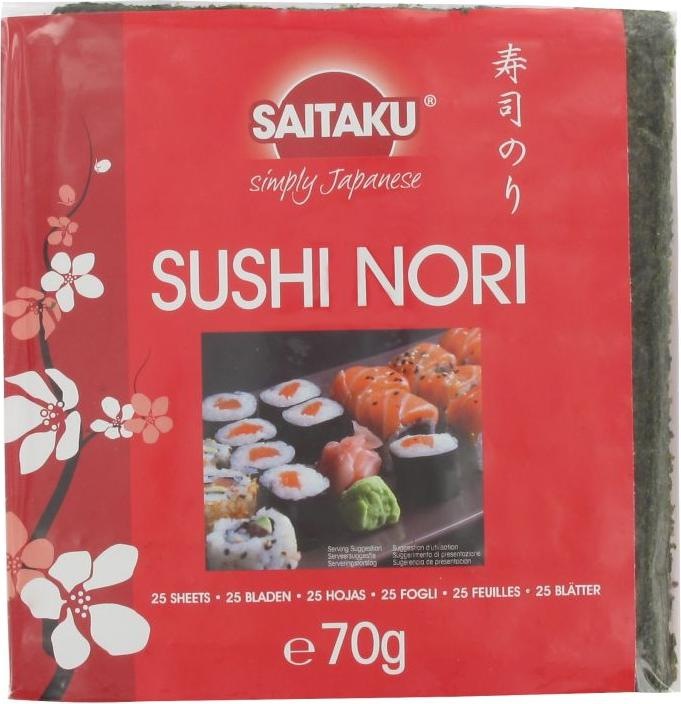 Immagine prodotto Saitaku Sushi Nori (70 g)