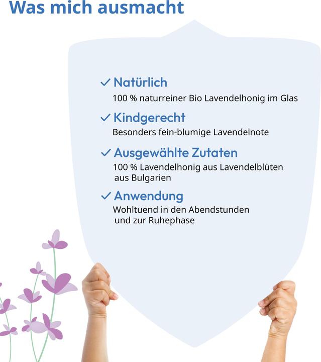 Produktbild Kindgesund Lavendelhonig 250 g (250 g)