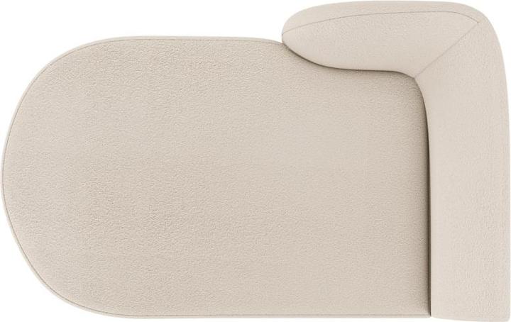 Actual product image Micadoni Boucle Chaise Longue Left, "Miley", 2 Seats, 156x90x70Made in Europe (Recamiere)