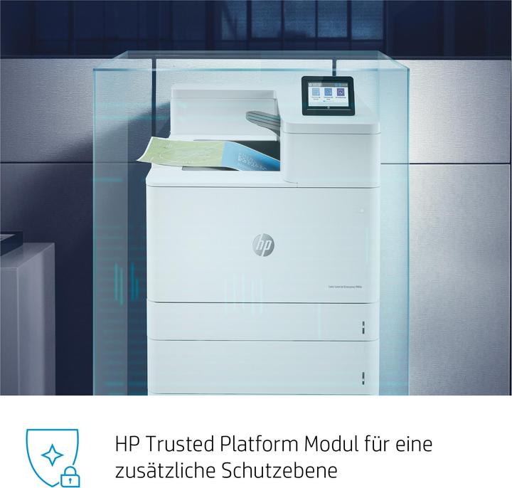 Produktbild HP M856dn (Laser, Schwarz-Weiss)