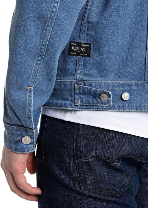 Productafbeelding Replay Jeansjas, 009, mittelblau (L)