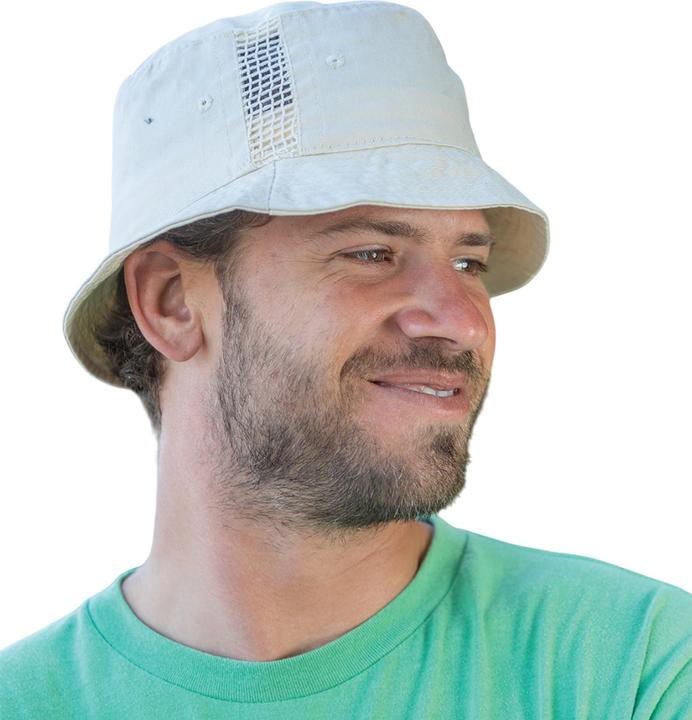 Actual product image Result Sporty Mesh Panel Bucket Hat