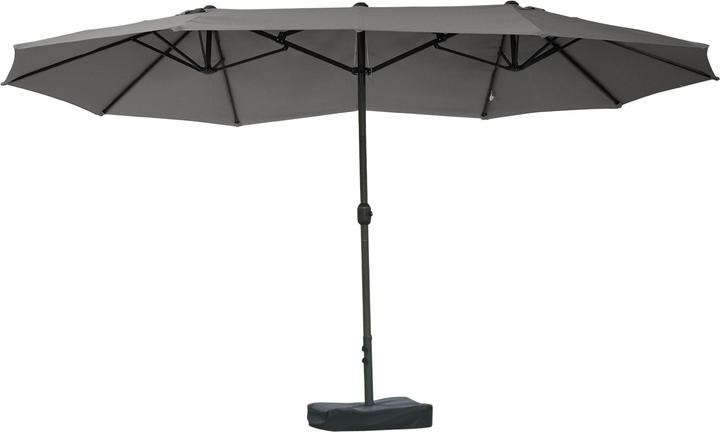 Outsunny Doppel-Sonnenschirm (2.65 m)
