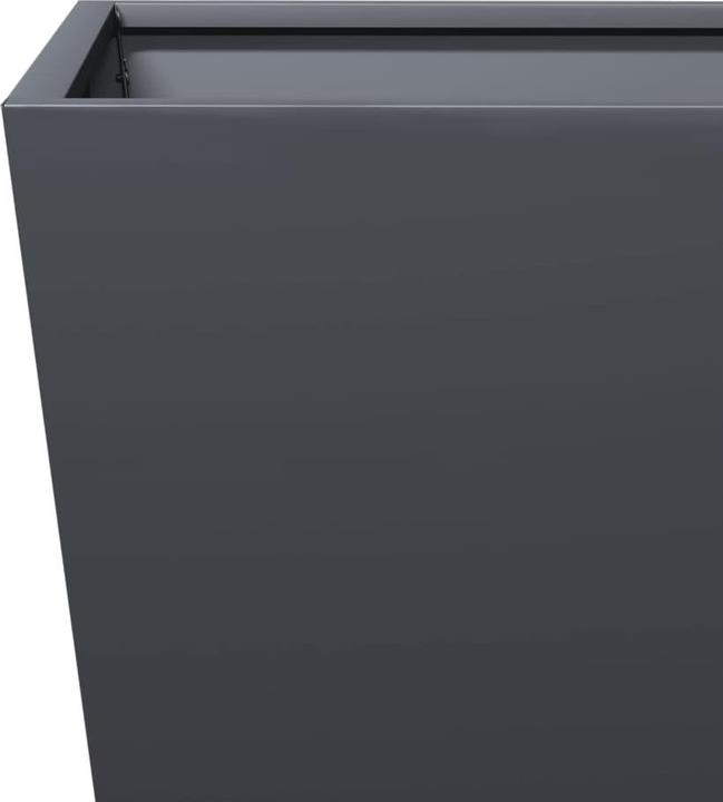 Produktbild vidaXL Pflanzkübel Blumentopf Blumenkübel Pflanzgefäss Pflanztopf Anthrazit Stahl