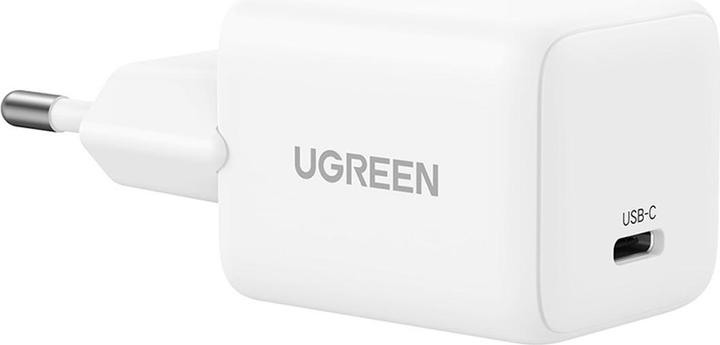 Productafbeelding Ugreen - Wall Charger X512 (55554) - USB-C, GaN, Fast Charging, 20W, PD3.0, QC4, 3A - White (20 W)