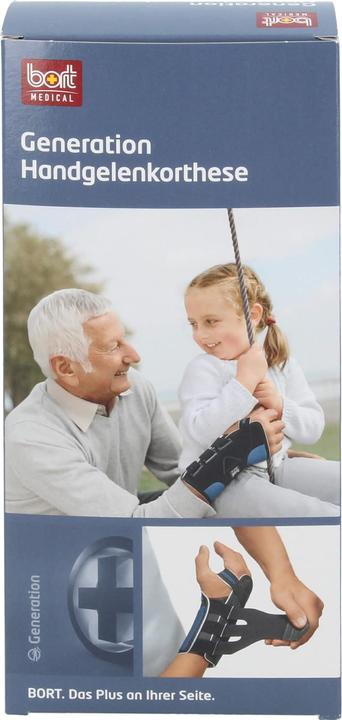 Produktbild Bort Medical Generation Handgelenkbandage M rechts blau (M)