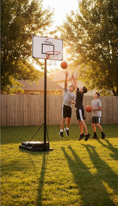 Image du produit Hudora Pied de basket-ball Hornet Pro 305