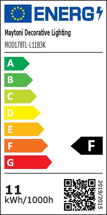 Label énergétique Maytoni Kyoto (350 lm)