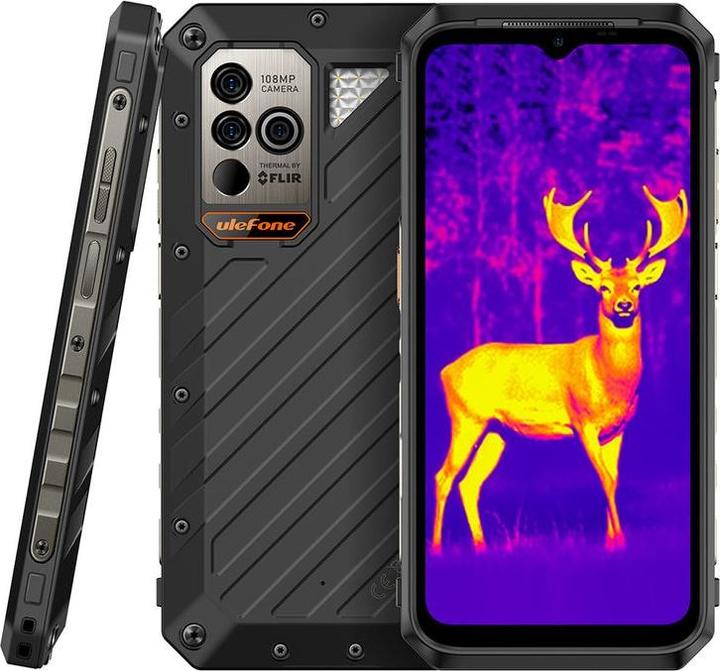 Produktbild Ulefone Power Armor 18T Ultra (512 GB, Schwarz, 6.57", Dual SIM, 5G)