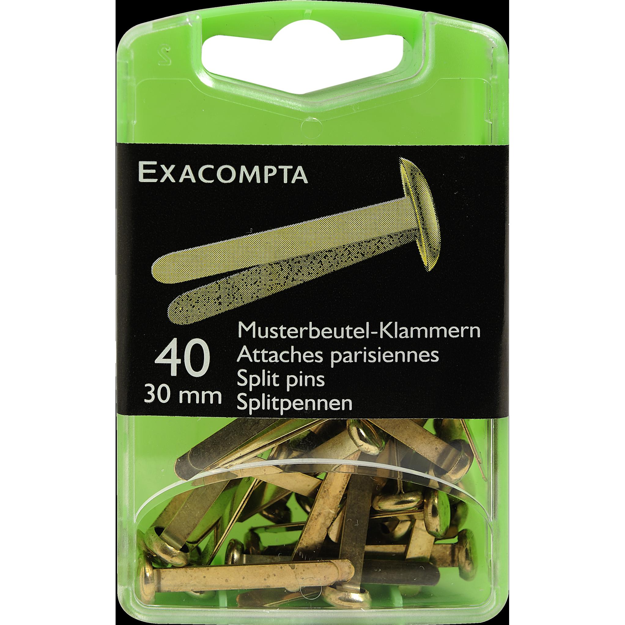 Exacompta, Büroklammer, Accessoires (40 x)