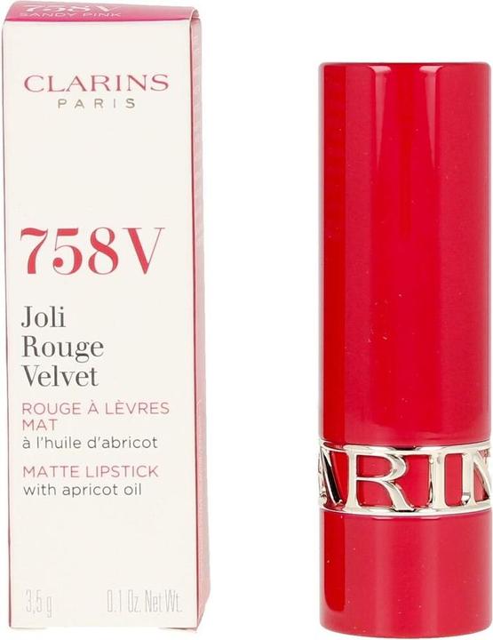 Actual product image Clarins Matting lipstick (Joli Rouge Velvet Matte) 3.5 g (Sandy Pink)