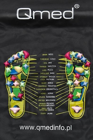 Actual product image MDH Qmed foot massage mat