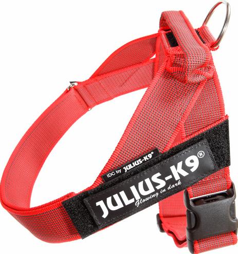 Julius-K9 K9 GURTGESCHIRR GR 1 ROT 63-81 (1, Hund, Hundesport)