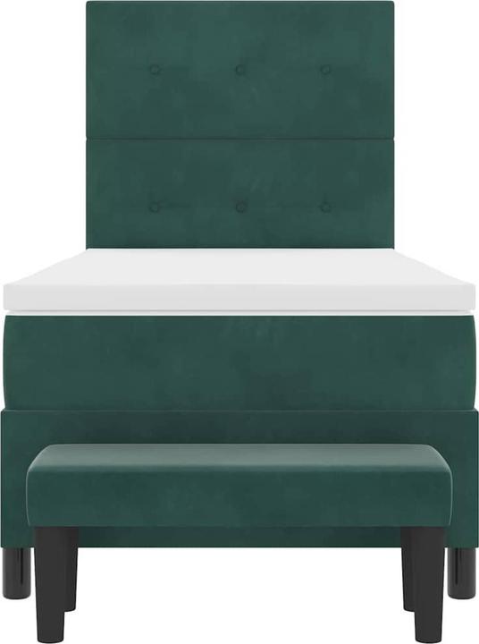 Actual product image vidaXL Boxspringbett (100 x 200 cm)