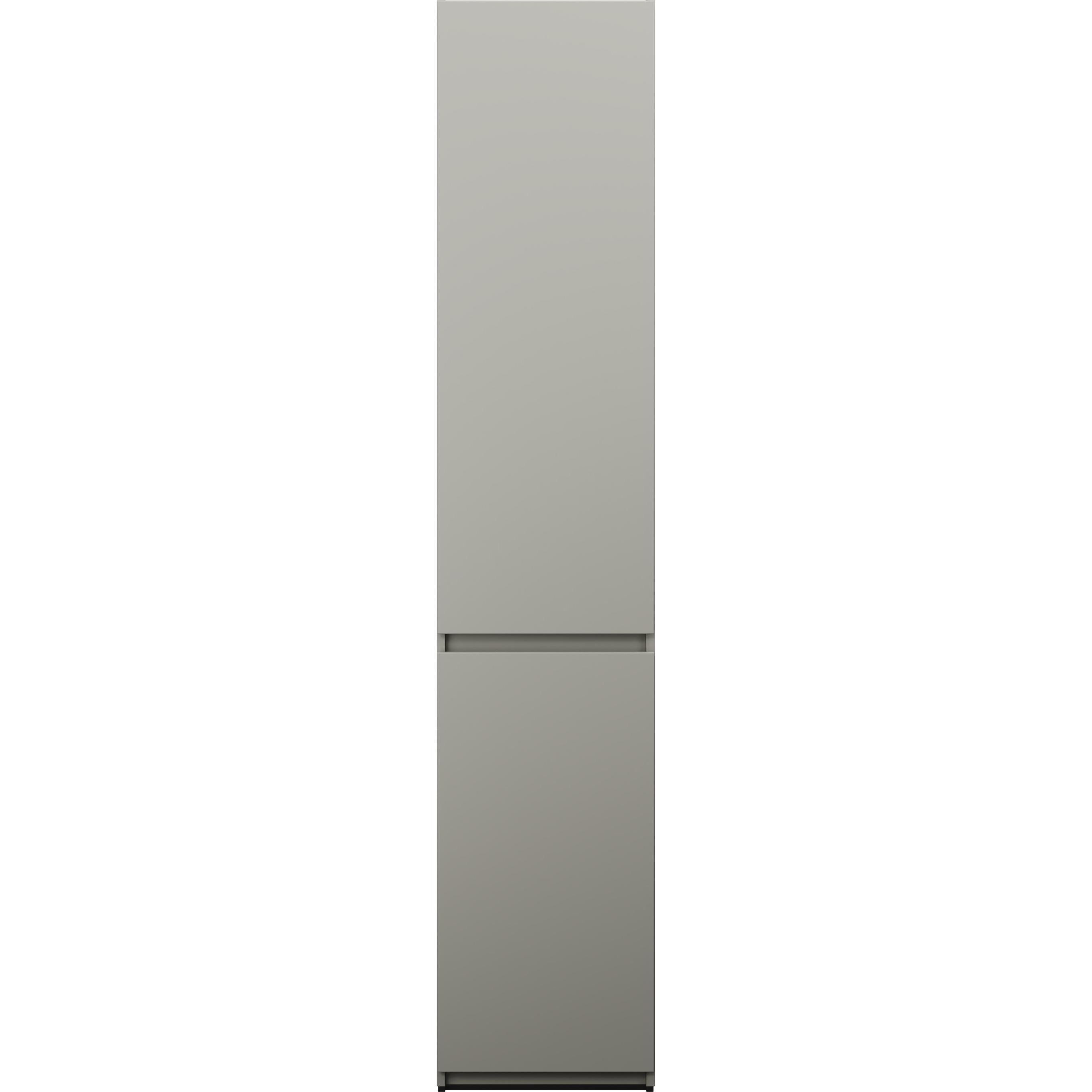 burgbad, Badezimmerschrank, Lin20 Hochschrank Bodenstehend mit 2 Türen, Tiefe 345mm, Türanschlag links, 400x345x2000mm
