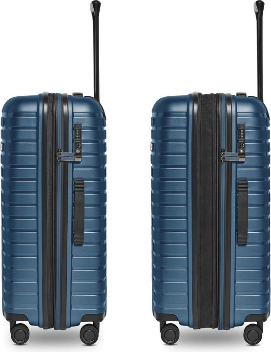 Actual product image Pactastic Collection 04 THE MEDIUM + 4 Rollen Trolley M 66 cm mit Dehnfalte (67 l)