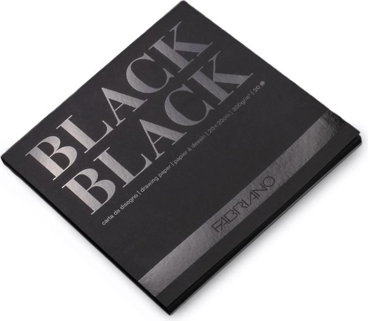 Image du produit Fabriano Black Black (20 x 20 cm, Blanc, Couverture rigide)