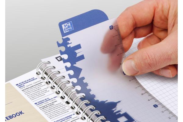 Produktbild Oxford Spiralbuch MyColours (A4, Kariert, Harter Einband)