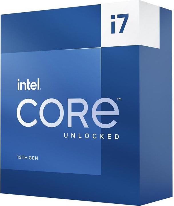 Actual product image Intel Core i7-13700F (LGA 1700, 2.10 GHz, 16 -Core)