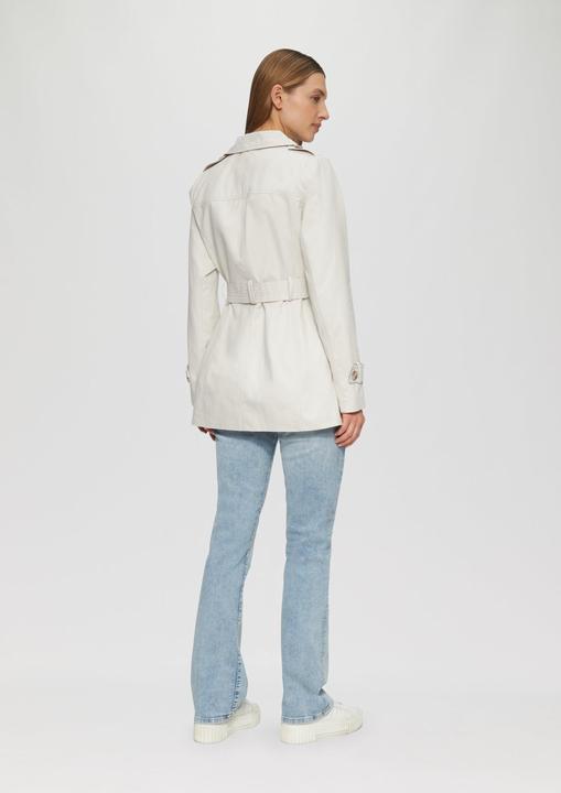 Immagine prodotto S.Oliver Outdoor-Jacke Kurzer Trench mit Gürtel