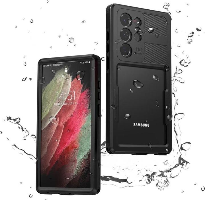 Image du produit Redpepper Samsung Galaxy S23 Ultra - IP68 Mars Series Wasserdichtes Outdoor Case, schwarz (Samsung Galaxy S23 Ultra)