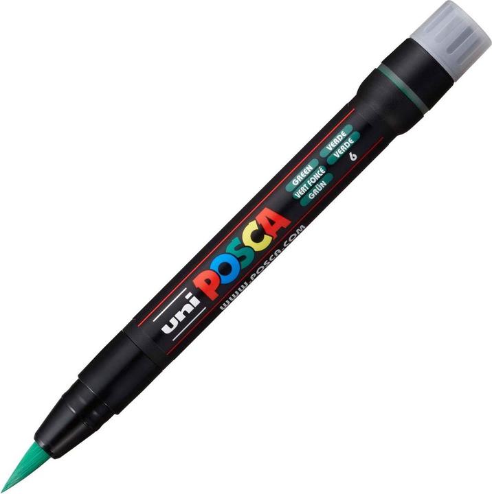 Image du produit Posca Brush Tip PCF-350 (Vert, 10 mm, 1 x)