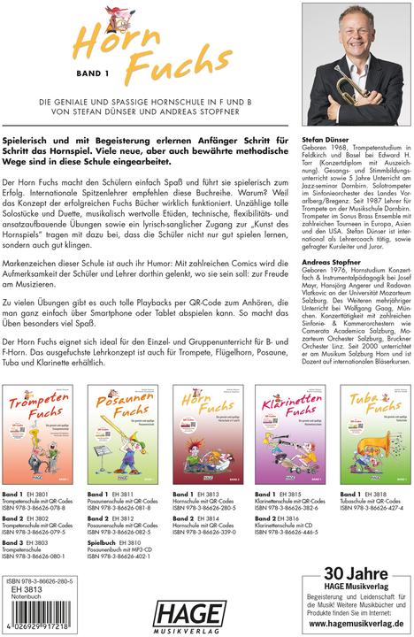 Immagine prodotto Horn Fuchs mit CD (Tedesco, Andreas Stopfner, Stefan Dünser, 2013)