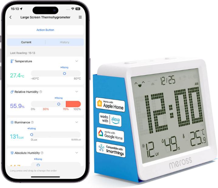 Actual product image Meross MS130-EU