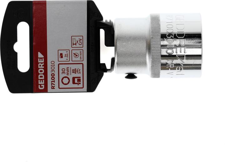 Produktbild Gedore Red red R71003010 Steckschlüsseleinsatz 3/4" 6-kant 30 mm Länge 54 mm (30 mm)