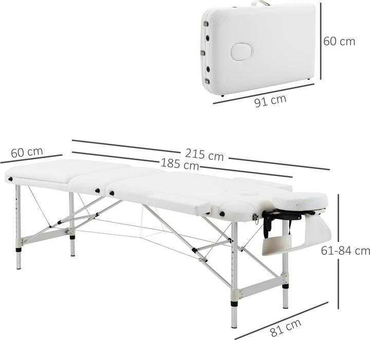 Produktbild Homcom Massageliege