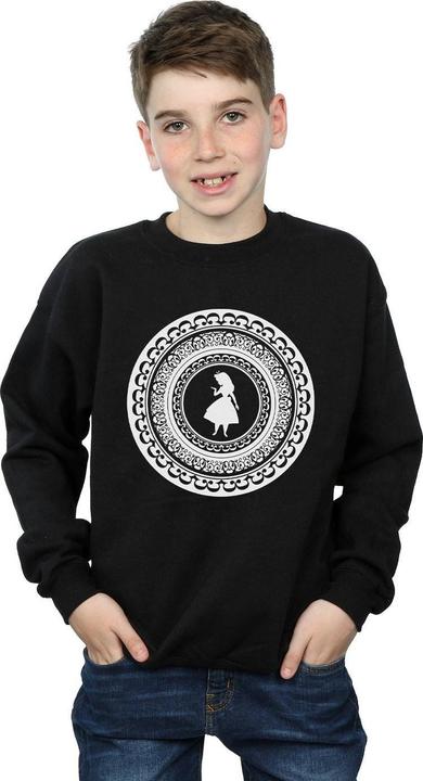 Produktbild Disney Jungen Alice im Wunderland Kreis Sweatshirt (128)