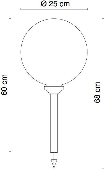 Immagine prodotto Globo luce solare (IP44)