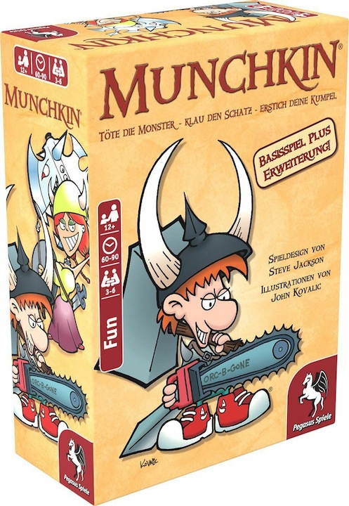 Actual product image Pegasus Munchkin 1 + 2 (German)