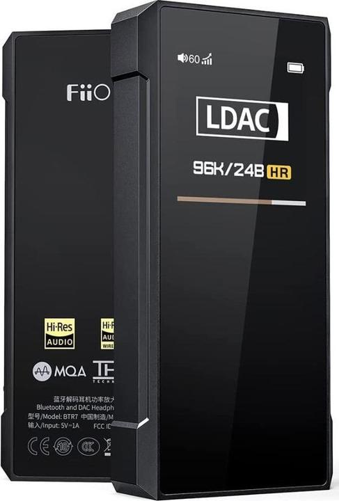 Image du produit FiiO BTR7 (Micro, USB-DAC, Écran, Bluetooth)