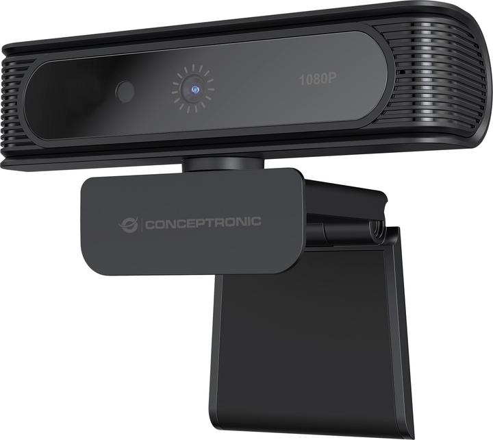 Actual product image Conceptronic Webcam AMDIS 1080P Full Win11/10 Webcam+Micr. (2 Mpx)