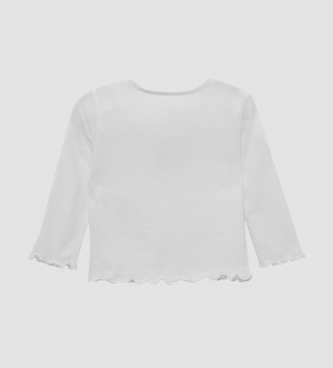 Produktbild S.Oliver T-Shirt Baumwoll-Longsleeve mit Frontprint und Rollsaum (74)