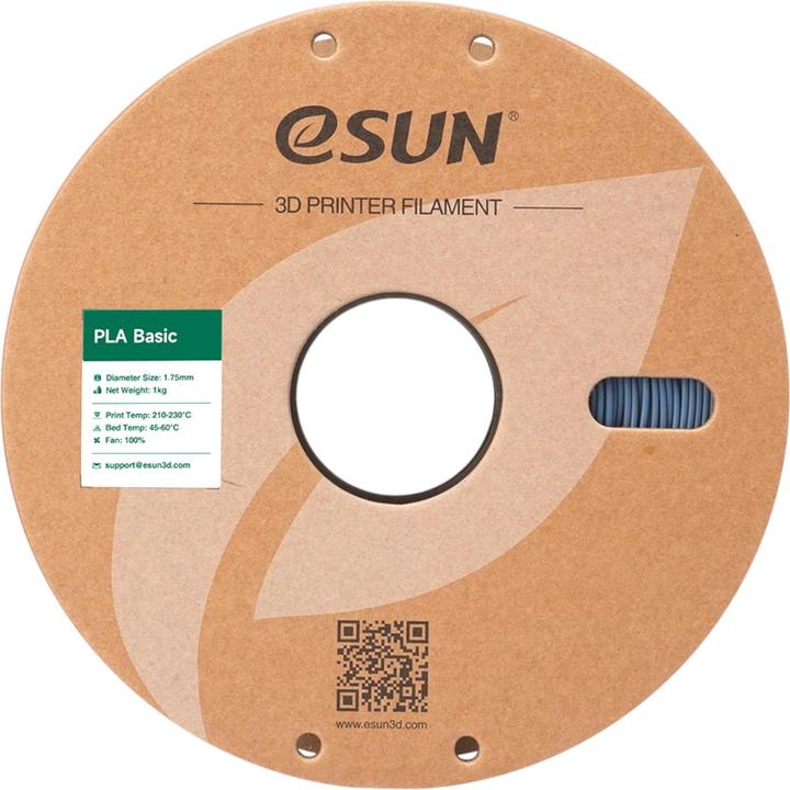 Immagine prodotto eSUN PLA BASIC 1,75mm GREY 1kg (PLA, 1.75 mm, 1000 g, Grigio)