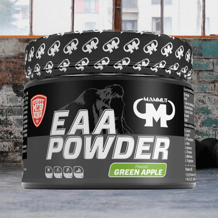 Actual product image Mammut EAA Powder (250 g, Green apple)