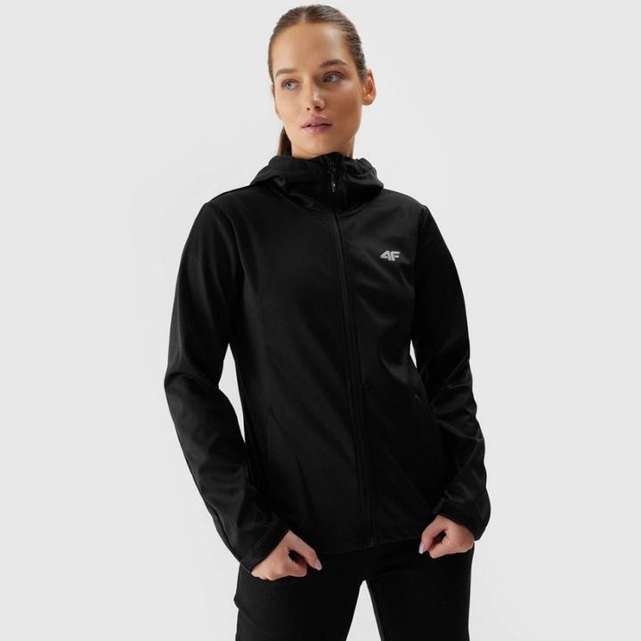 Produktbild 4F Kurtka damska softshell F215 głęboka czerń 4FWSS24TSOFF215 20S L (20)