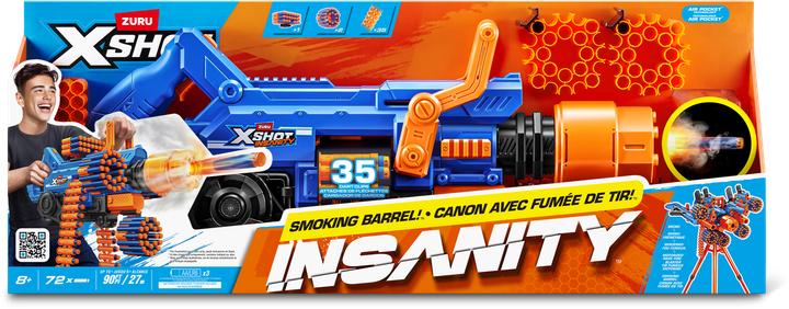 Actual product image Zuru XSHOT - Insanity Blaster Smoke N Barrel mit Darts