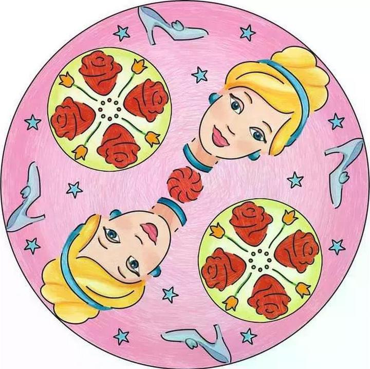 Actual product image Ravensburger Mandala Disney Princess