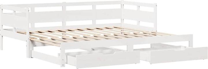 Produktbild vidaXL ausziehbares Tagesbett