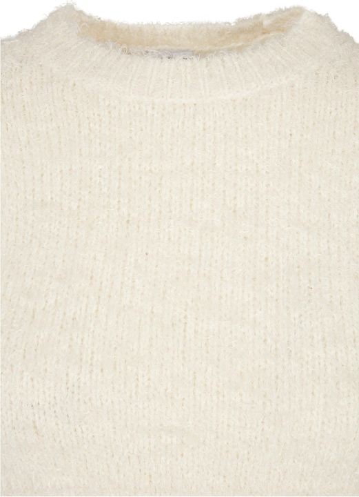 Produktbild Urban Classics Ladies Cropped Feather Sweater (3XL)