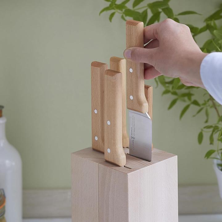 Produktbild Opinel PARALLELE Brot Messerblock mit 5 Messern