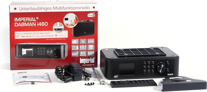 Produktbild Imperial Dabman i460 (DAB+, FM, Internetradio, Bluetooth, WLAN)