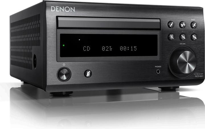 Actual product image Denon RCDM41BKE2 (Bluetooth, CD player, 1x 60 W)