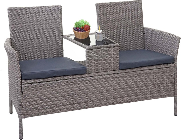 Image du produit Outsunny Banc de jardin avec table